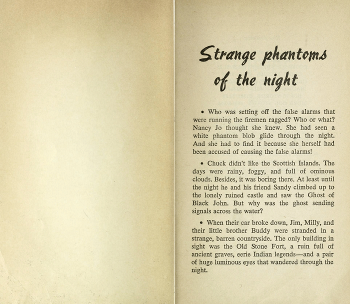 A strange face for strange phantoms of the night: the unruly  is used for the headline of the introduction.