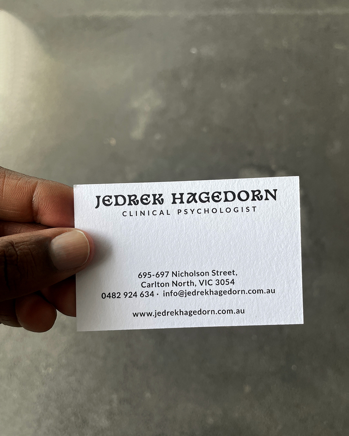 Jedrek Hagedorn brand identity and website 6