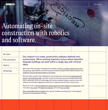 Monumental identity and website