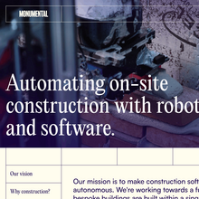 Monumental identity and website