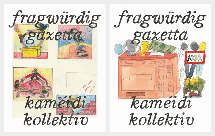 fragwürdig gazetta, “édition sports illustrated” by kaméidi kollektiv 6