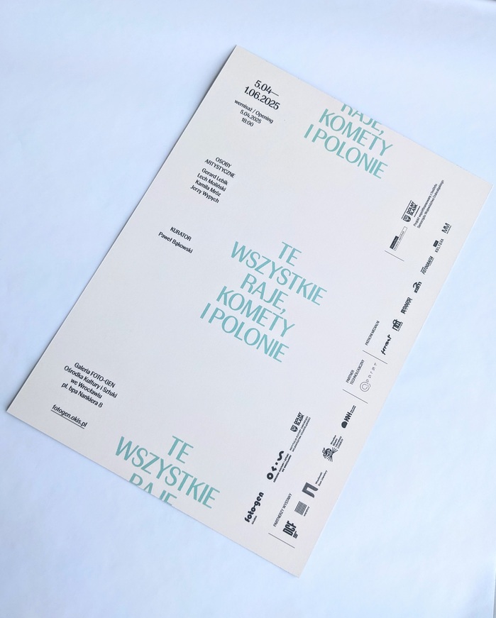 Te wszystkie raje, komety i polonie exhibition 3