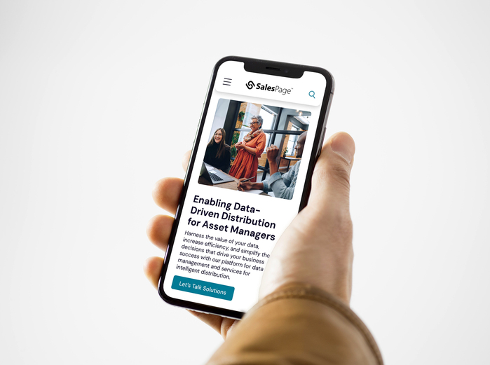 SalesPage website 1