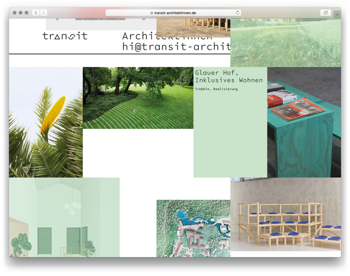 Transit Architektinnen website 2