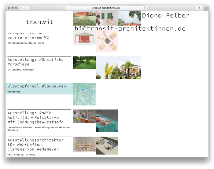 Transit Architektinnen website 3