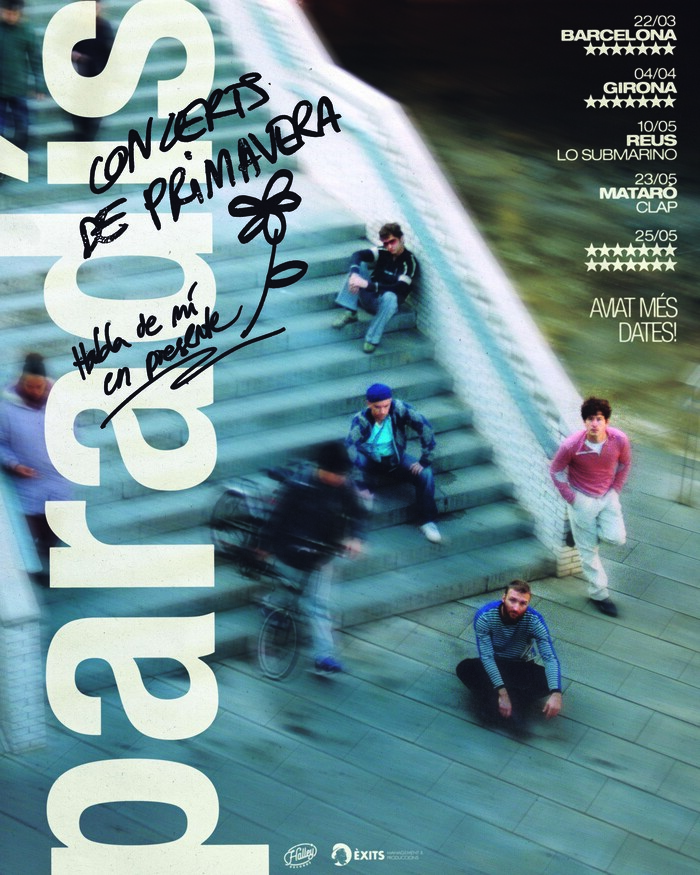 Habla de Mí en Presente – Paradís tour poster 1