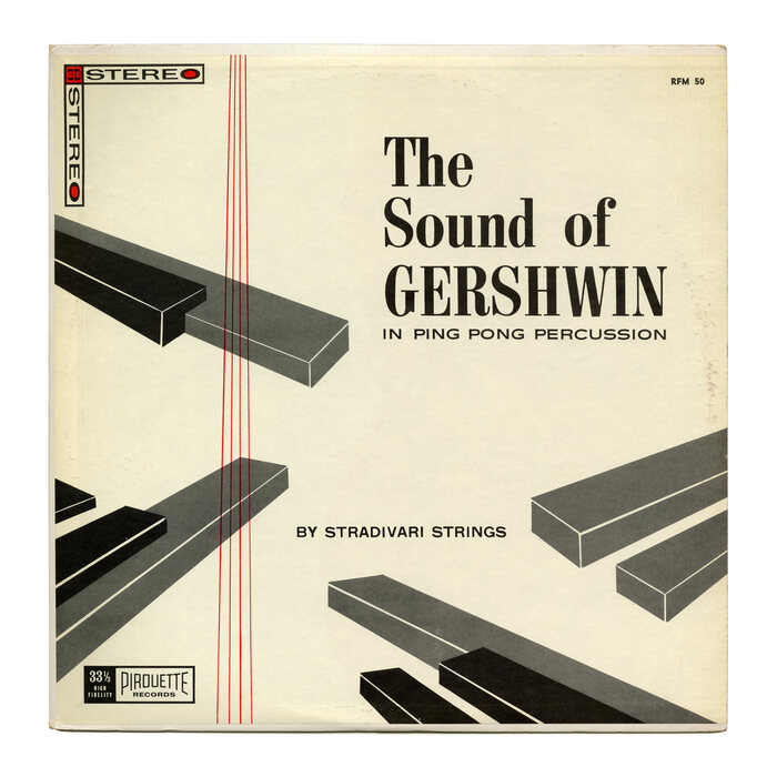 Stradivari Strings – The Sound of Gershwin in Ping Pong Percussion album art