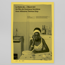 <cite>Black Girl (La Noire de…)</cite> movie poster for NonStop Entertainment
