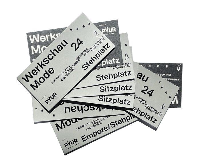 Werkschau Mode 24, Burg Giebichenstein Kunsthochschule Halle 4
