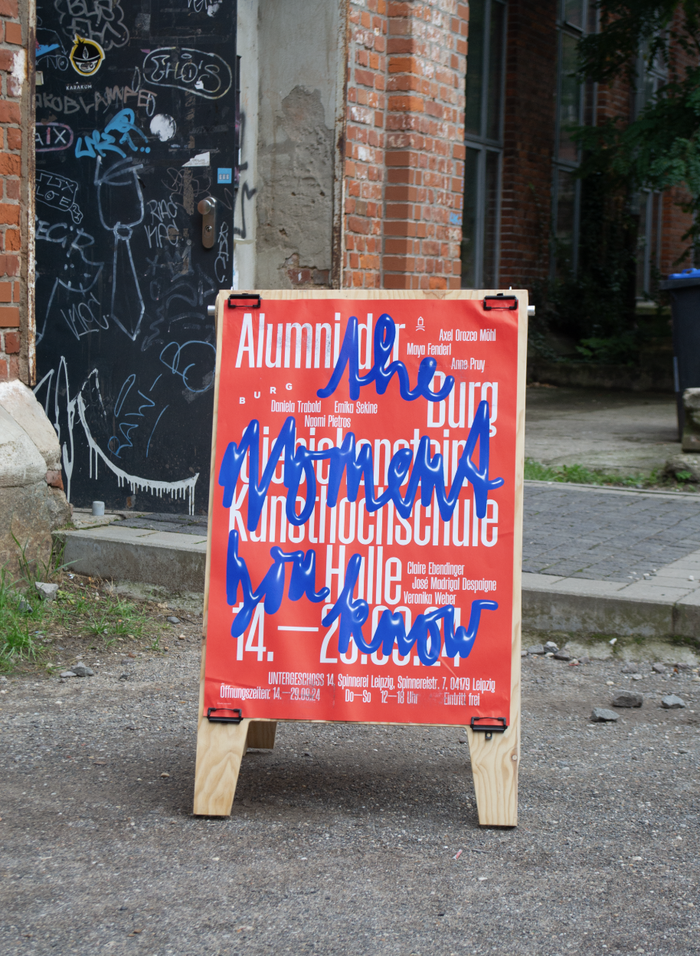 the moment you know, Burg Giebichenstein Kunsthochschule Halle alumni exhbition 1