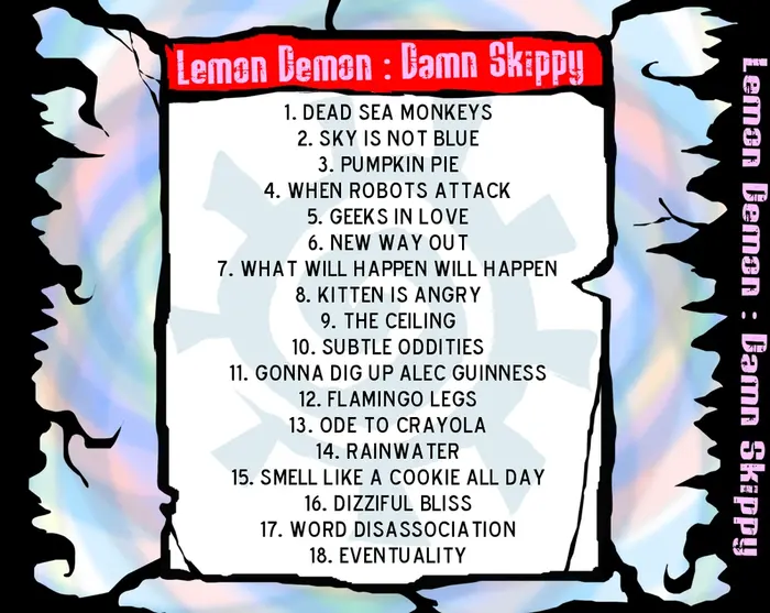 Back insert used on 2005 original release