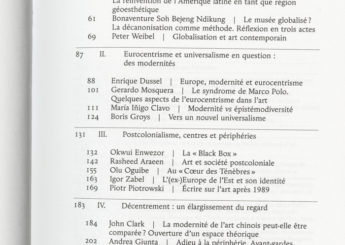 L’art à l’ère de la globalisation 8