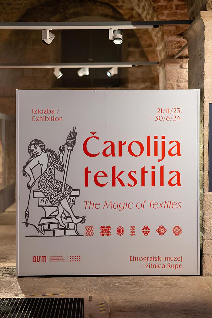 Čarolija tekstila / The Magic of Textiles exhibition 1