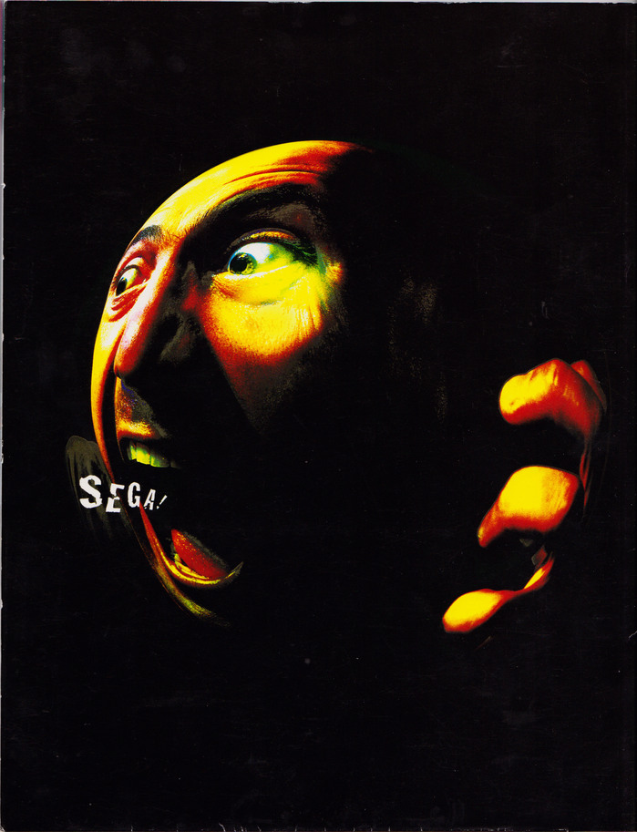 Back cover. “SEGA!” is in .