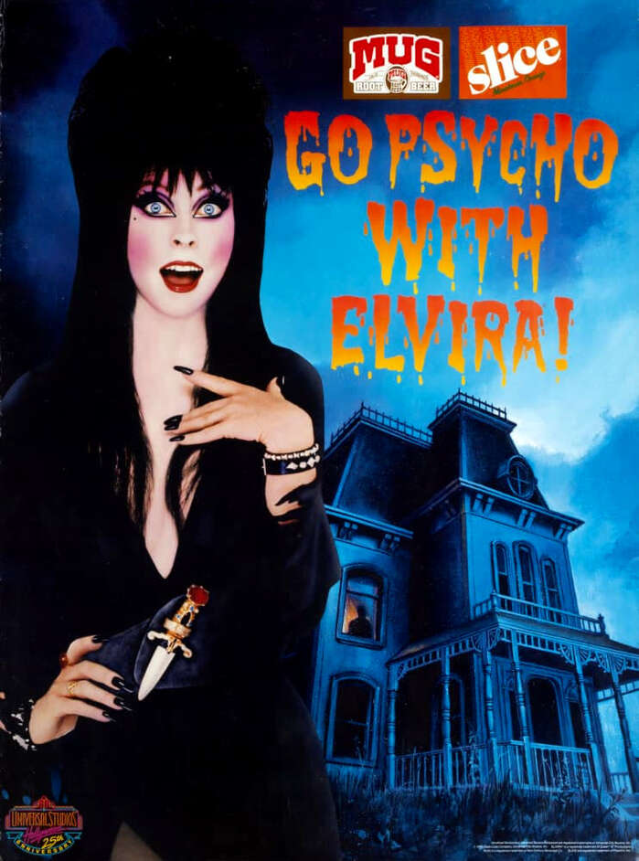 “Go Psycho with Elvira!” campaign 1