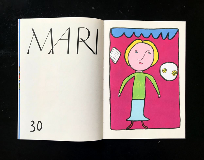 Marina à Paris zine by Marina Monka 4