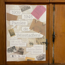 <cite>1939–1945. Paroles de Sélestadiens</cite> exhibition