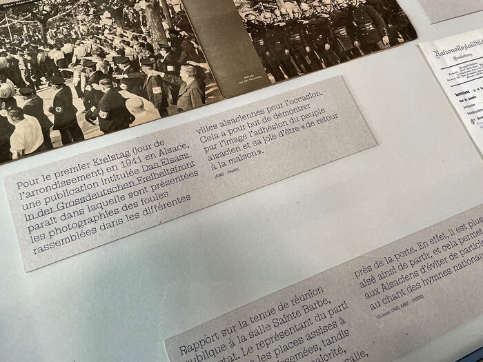 1939–1945. Paroles de Sélestadiens exhibition 6