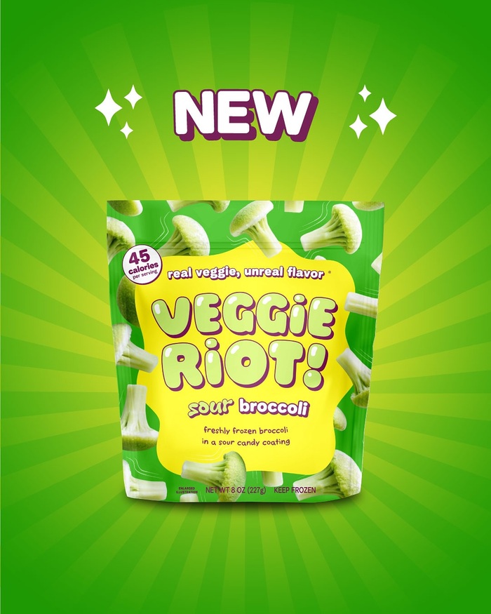 This was an April Fool’s joke, there is no sour broccoli candy available!