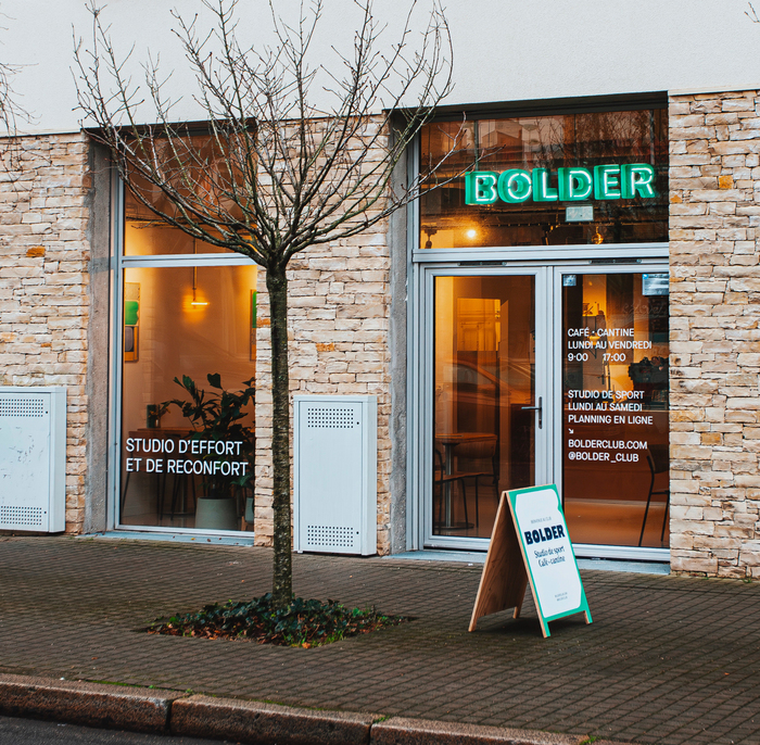 Gym café at Bolderclub, Nantes 1