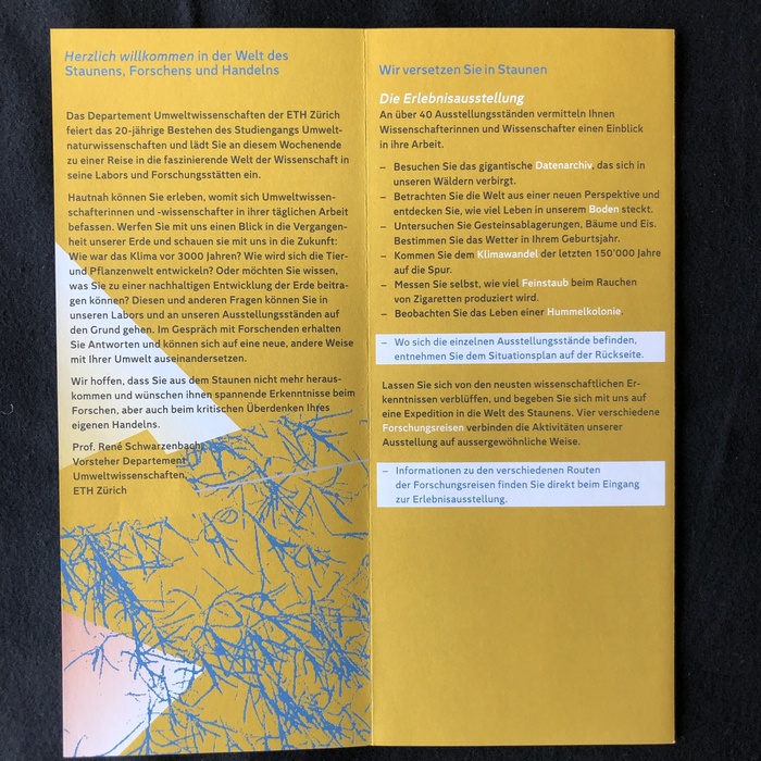 Staunen Forschen Handeln at ETH Zürich 2