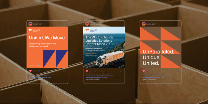 Uniworld Logistics visual identity revamp 4