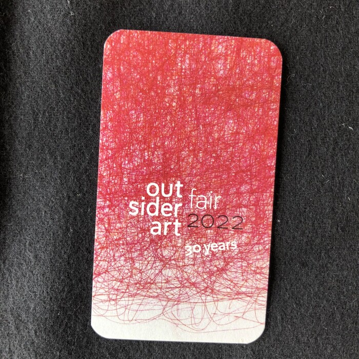 Outsider Art Fair 2022 ticket 1