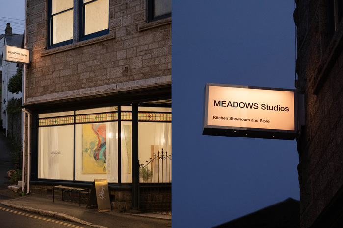 Signage for MEADOWS Studios