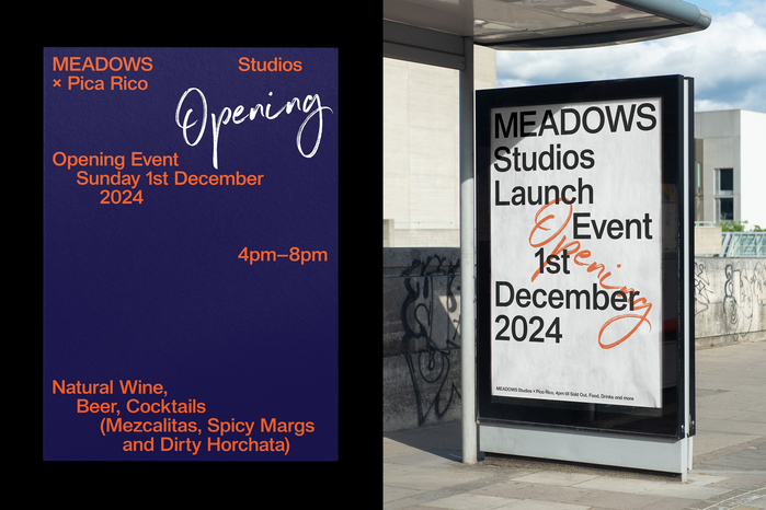Posters for MEADOWS Studios