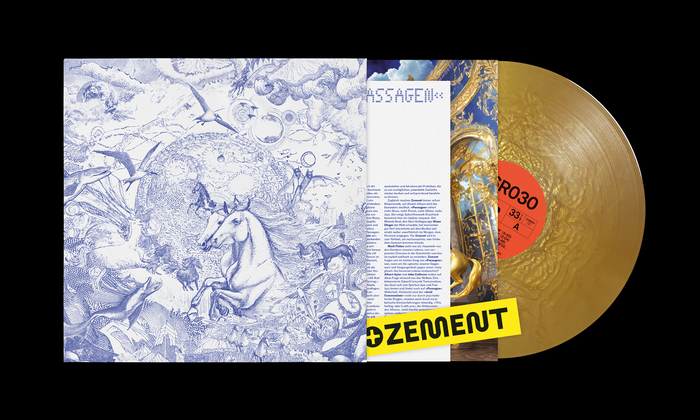 Limited golden edition of the LP containing a Riso-printed inlay with liner notes and a sticker