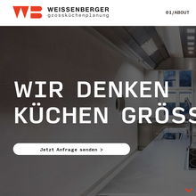 Weissenberger Großküchenplanung website