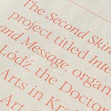 <cite>Druga skóra / Second Skin</cite> exhibition catalog