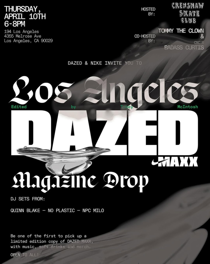 Dazed Maxx magazine covers and launch events 2