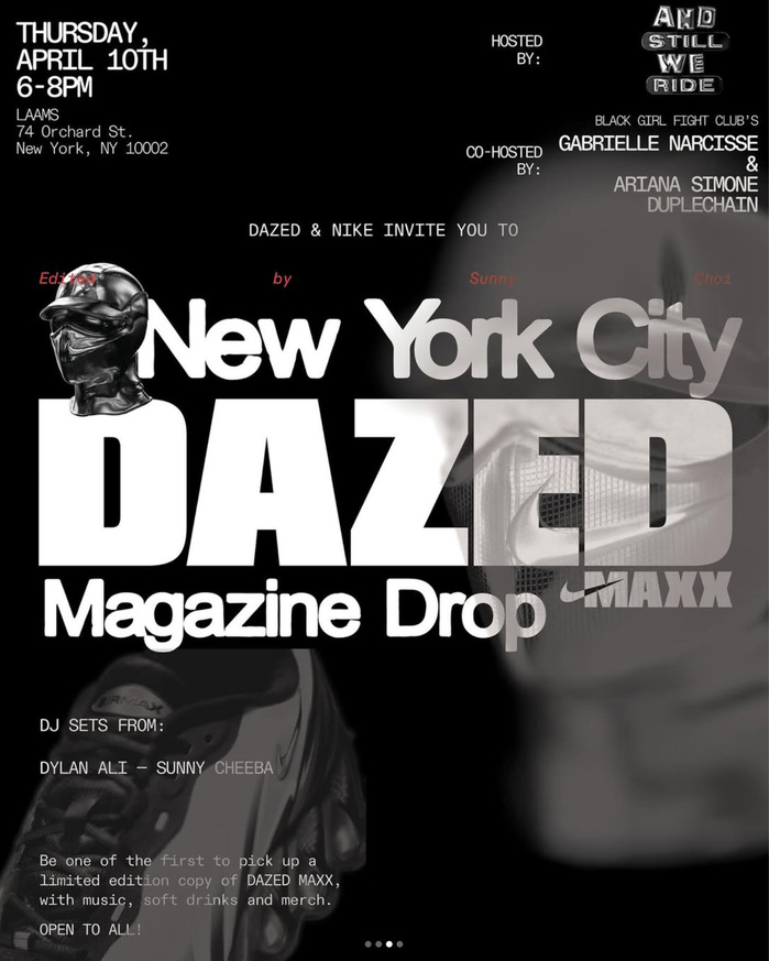Dazed Maxx magazine covers and launch events 5