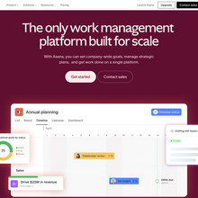 Asana website