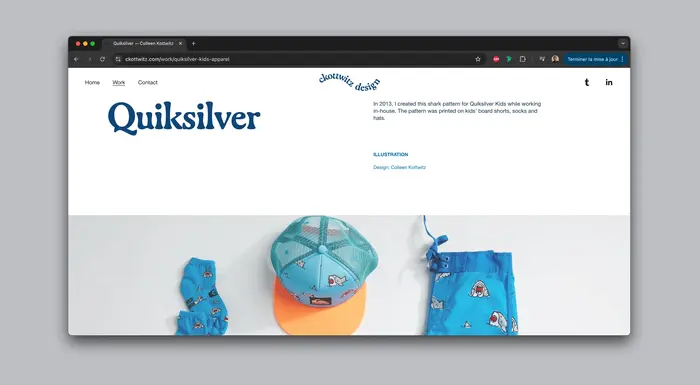 Ckottwitz Design website 2