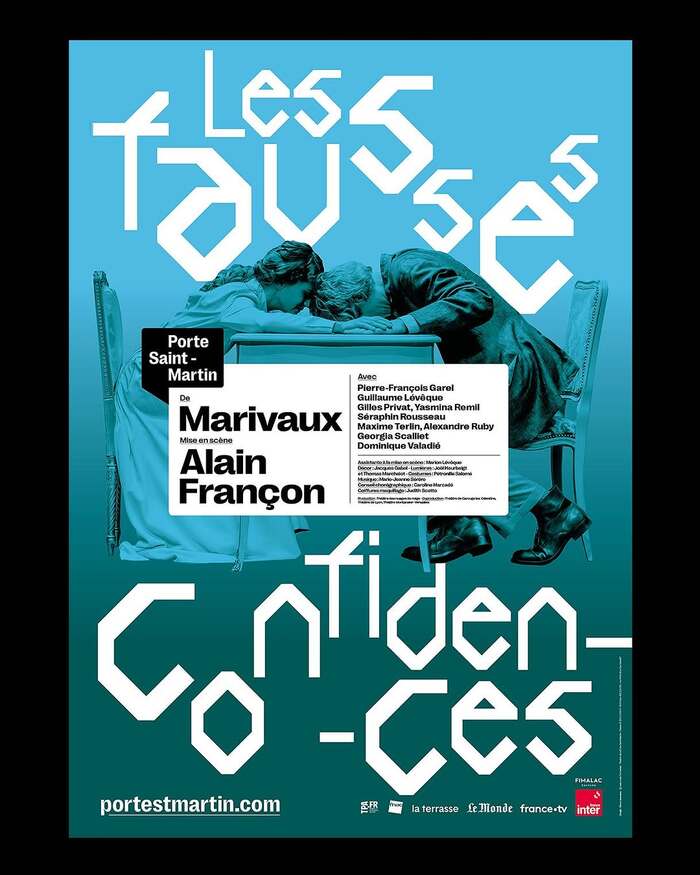 Marivaux at Théâtre de la Porte Saint-Martin posters 1