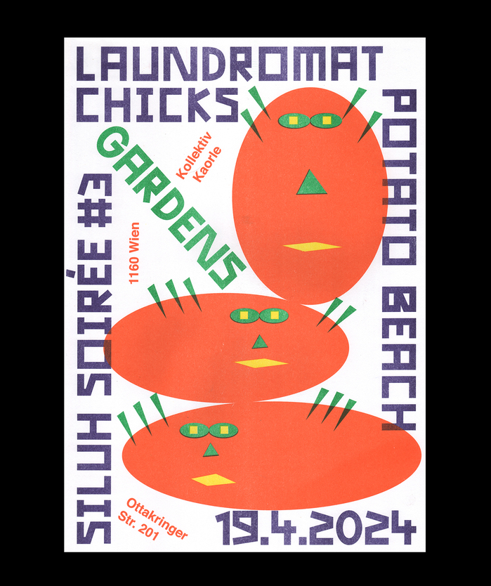 Siluh Soirée #3 ft. Laundromat Chicks, Potato Beach, and Gardens