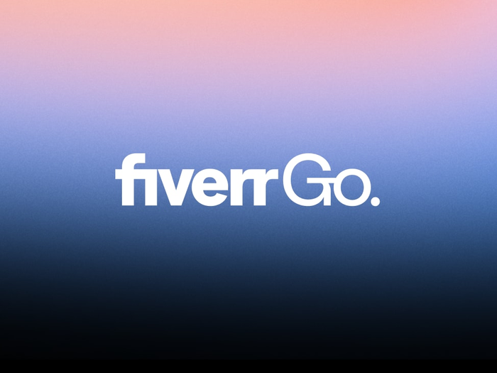 Fiverr Go branding and campaign 1