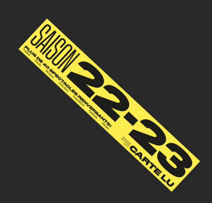 Le Lieu Unique, 2022–2023 season 2