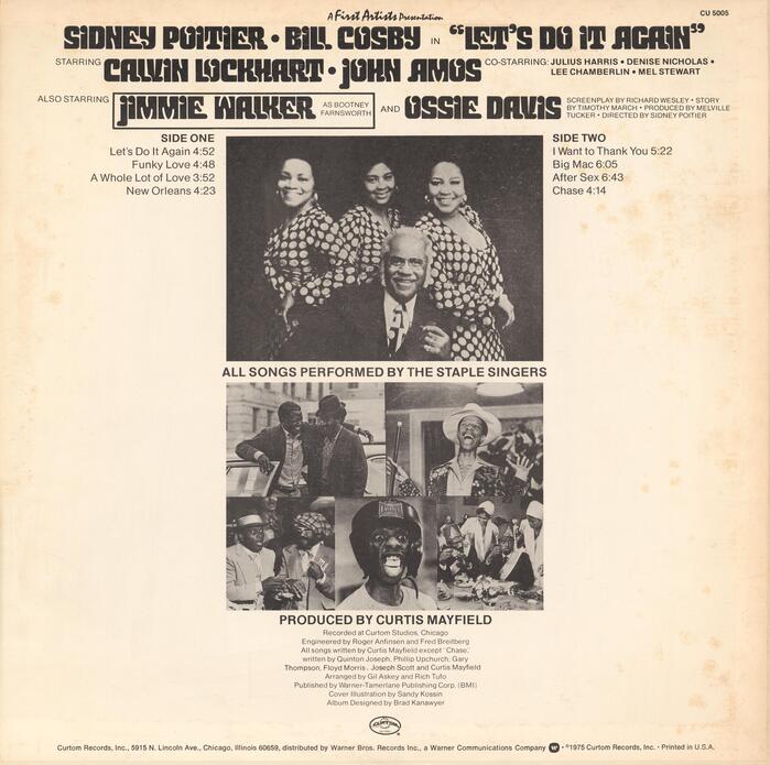 The Staple Singers – Let’s Do It Again album art 2