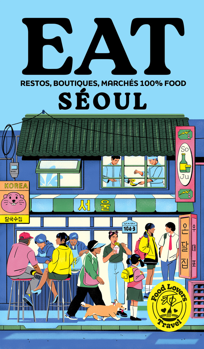 Eat Séoul with Hangul lettering