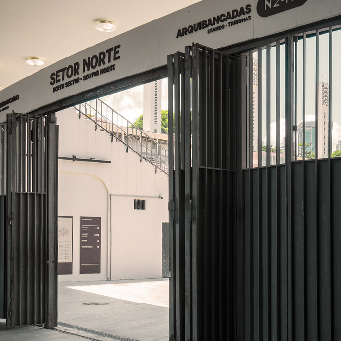 Pacaembu Stadium wayfinding 3