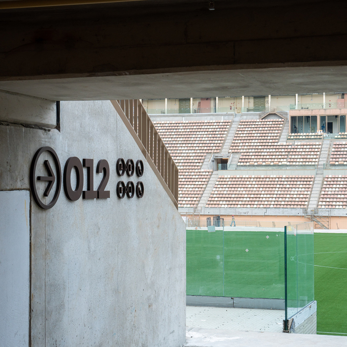 Pacaembu Stadium wayfinding 5