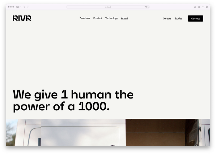 RIVR website 4