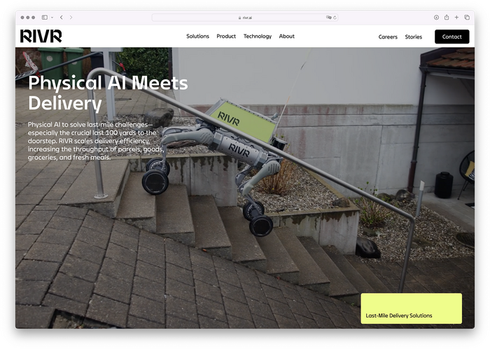 RIVR website 3