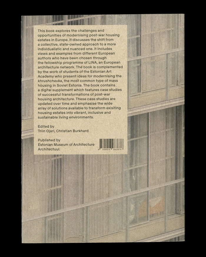 RESTART. Transformations in Modern Housing Estates book and exhibition 10