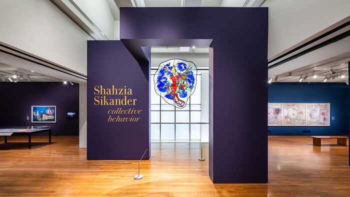 Shahzia Sikander: Collective Behavior exhibition 1