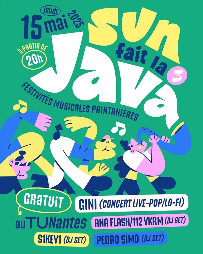 Sun fait la Java #3 festival poster 1
