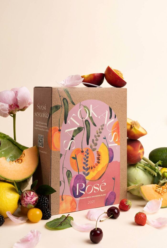 Satokausi Rosé wine 2